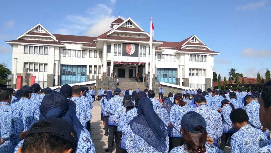Apel Bulanan Korpri Dipimpin Langsung Wakil Bupati Sualarso
