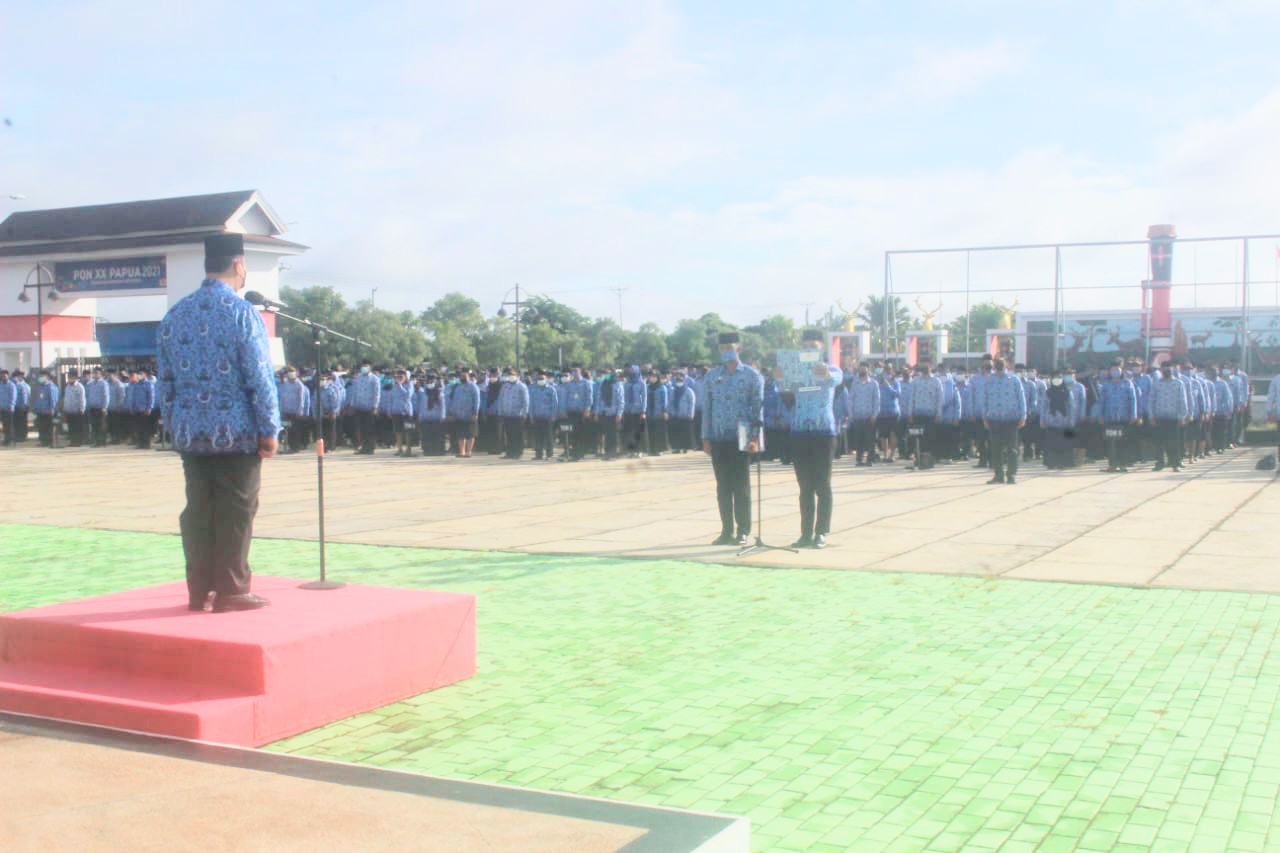 Apel Bulanan Korpri Perdana, ASN Ditekankan Tingkatkan Disiplin dan Kinerja