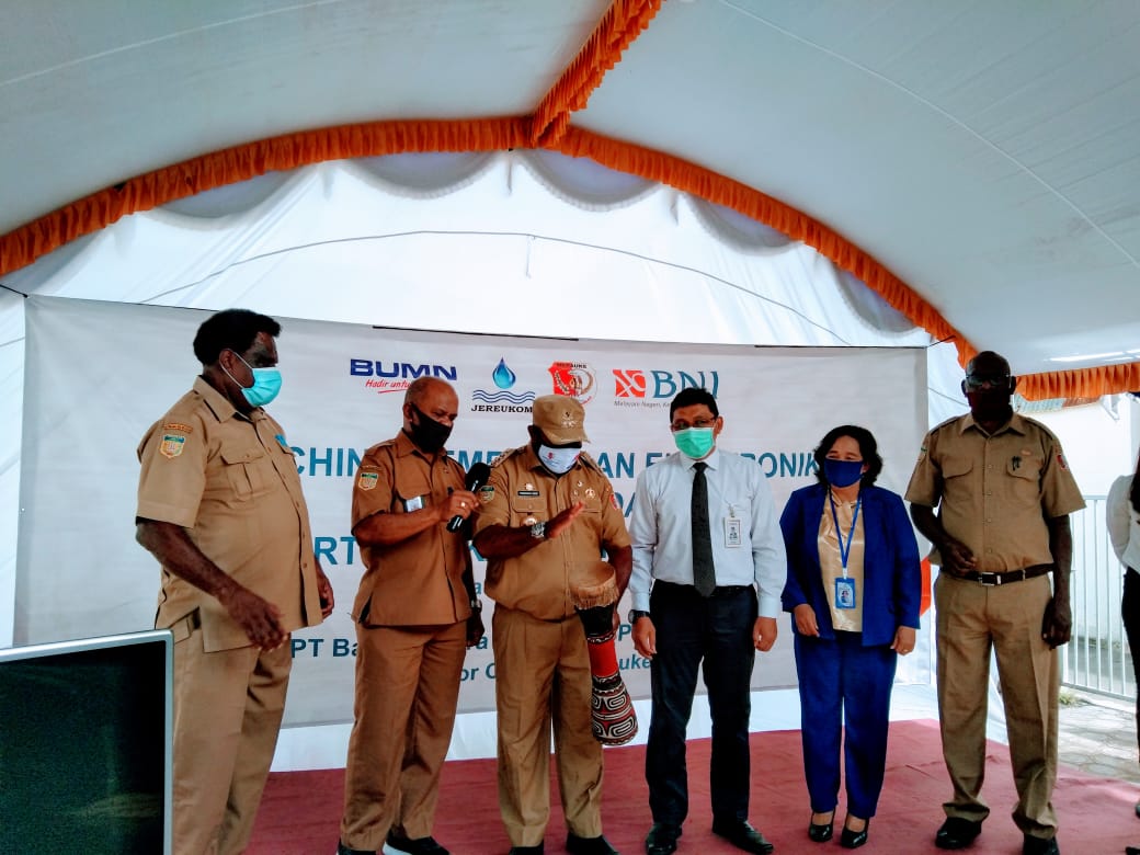 Pembayaran elektronik-PBB & e-PDAM Samart City Kabupaten Merauke Dilauncing