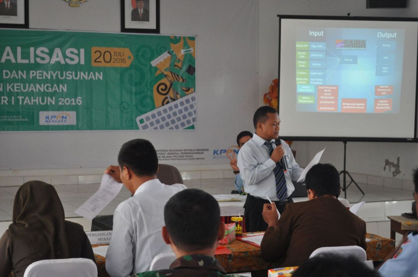 Sosialisasi E-REKON dan Pendampingan Penyusunan LK Satker KPPN Merauke