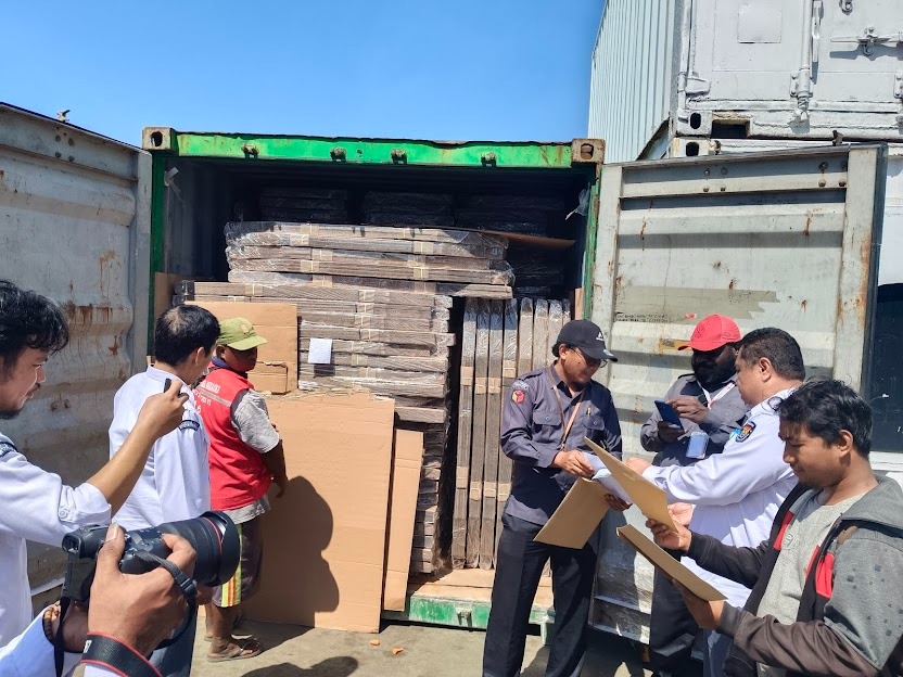 Logistik Bilik Suara untuk Empat Kabupaten di Provinsi Papua Selatan Sudah Tiba 