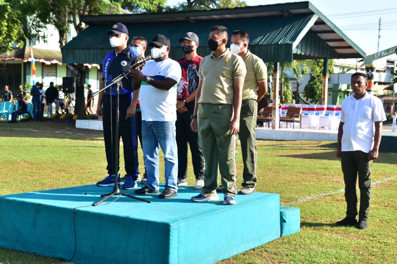 Tournament Sepak Bola U-15 Dandim Cup ke-IX Merauke Dibuka
