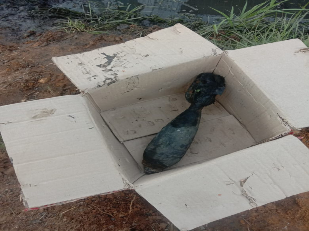 Satu Mortir Aktif Ditemukan Petugas Kebersihan Merauke