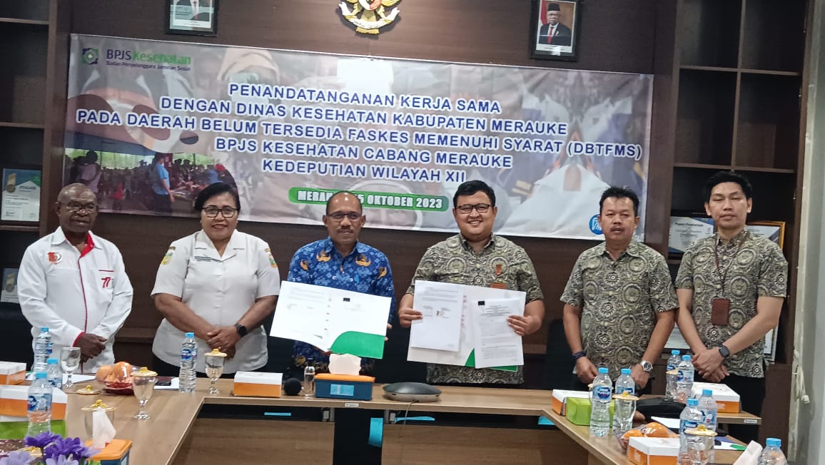 Fokus Layanan Kesehatan Daerah Perifer, BPJS Kesehatan Merauke Launching Program DBTFMS