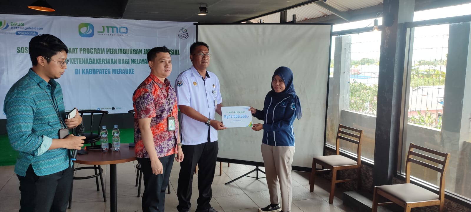 BPJS Ketenagakerjaan Sosialisasikan Manfaat Program Kepada Nelayan Merauke