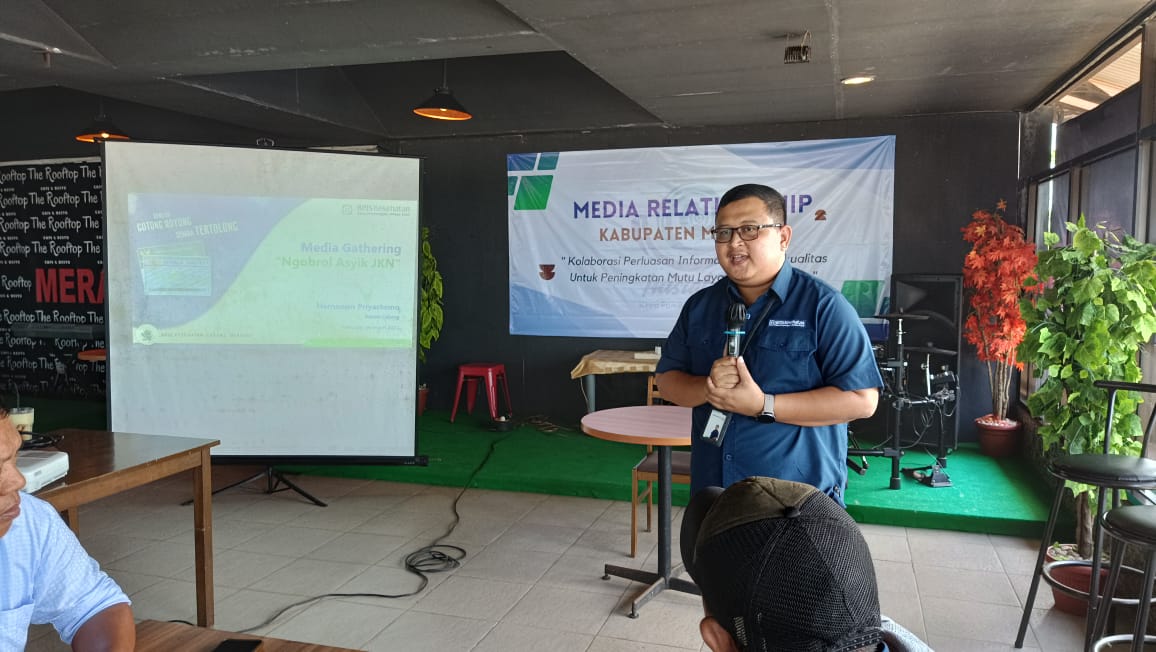 BPJS Kesehatan Merauke Gandeng Media Masa untuk Perluasan Informasi Layanan JKN