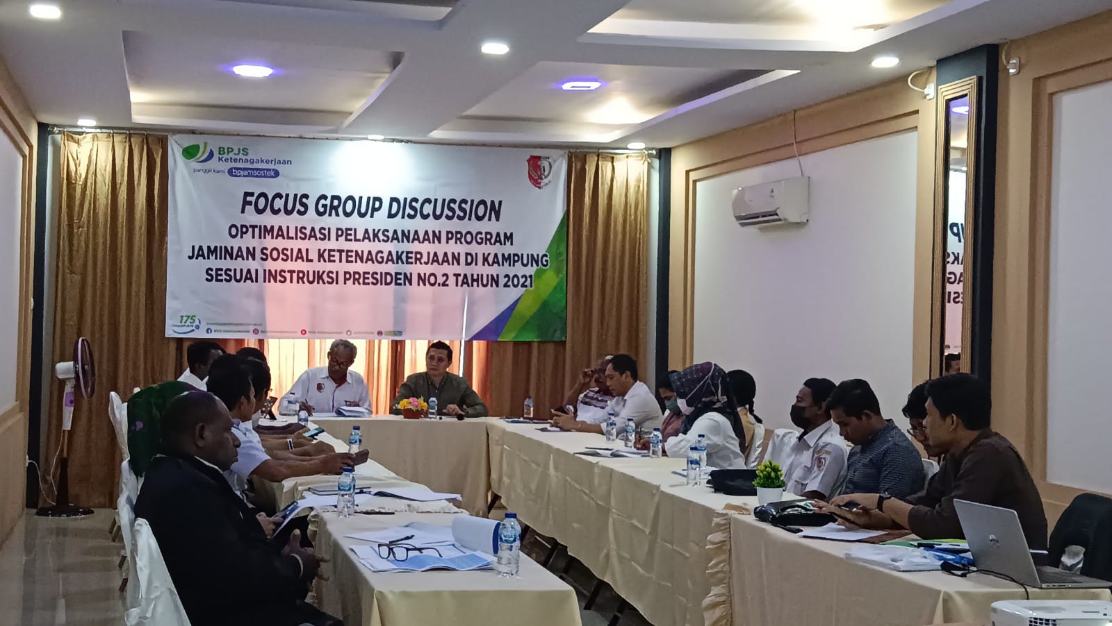 BPJS Ketenagakerjaan Gelar FGD Bahas Implementasi Inpres 2 Tahun 2021
