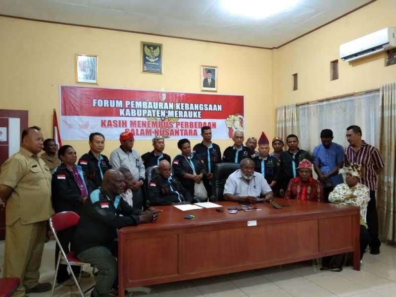Forum Pembauran Kebangsaan Merauke Serukan Deklarasi Damai