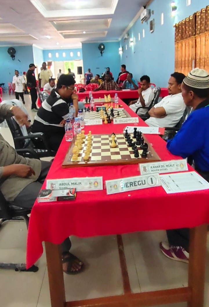 Pj Guber PPS Pantau Pelaksanaan Porprov di Venue Catur