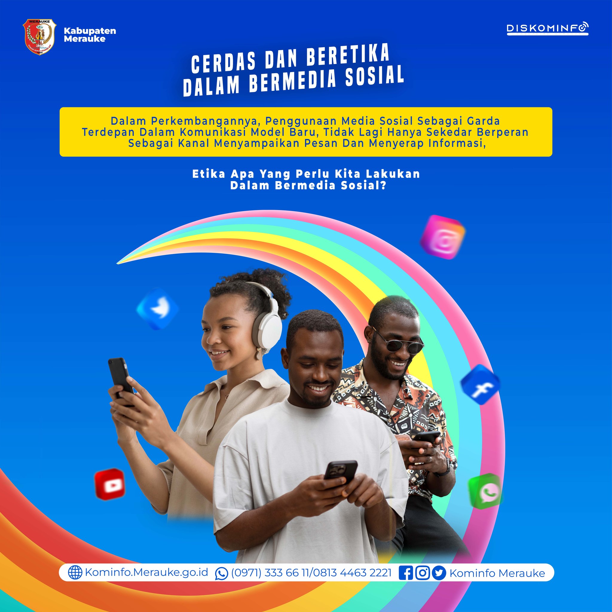 INFOGRAFIS: Cerdas dan Beretika dalam Bermedia Sosial