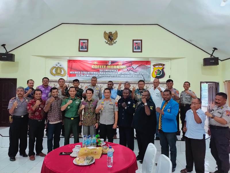 Jelang PON XX dan Pilkada, Kapolres Merauke Ajak Masyarakat Ciptakan Situasi Kondusif