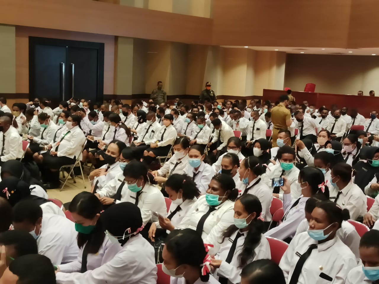 Penutupan Diklat 273 CPNS Merauke, Romanus : Sah Jadi ASN, Ingat Jangan Malas Masuk Kantor