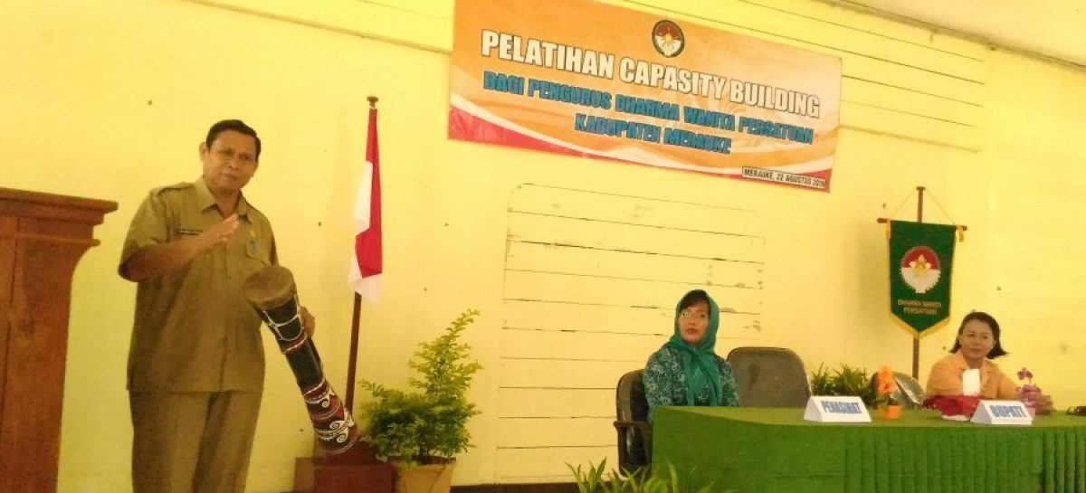 Dharma Wanita Persatuan Merauke Diminta Dukung Pembangunan Daerah