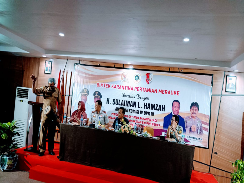 Dukung Gratieks, Karantina Pertanian dan Komisi IV DPR RI Selenggarakan Bimtek