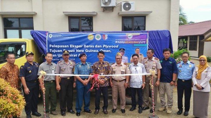 Merauke Kembali Ekspor Beras Ke Mancanegara