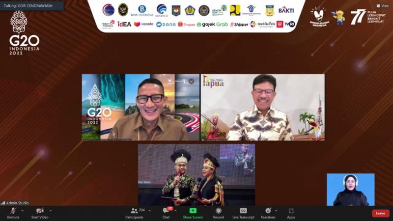 Dukung UMKM Orang Asli Papua (OAP), Menteri Kominfo Percepat Pembangunan Infrastruktur Digital