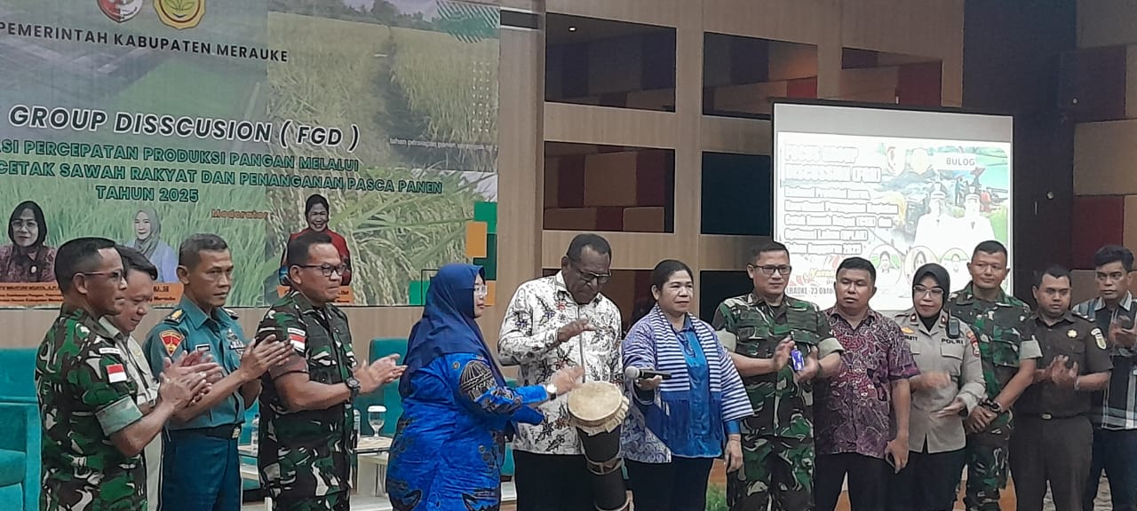 Program Cetak Sawah dan Optimalisasi Lahan Terus Berjalan, Bukti Keseriusan Masyarakat Merauke 

