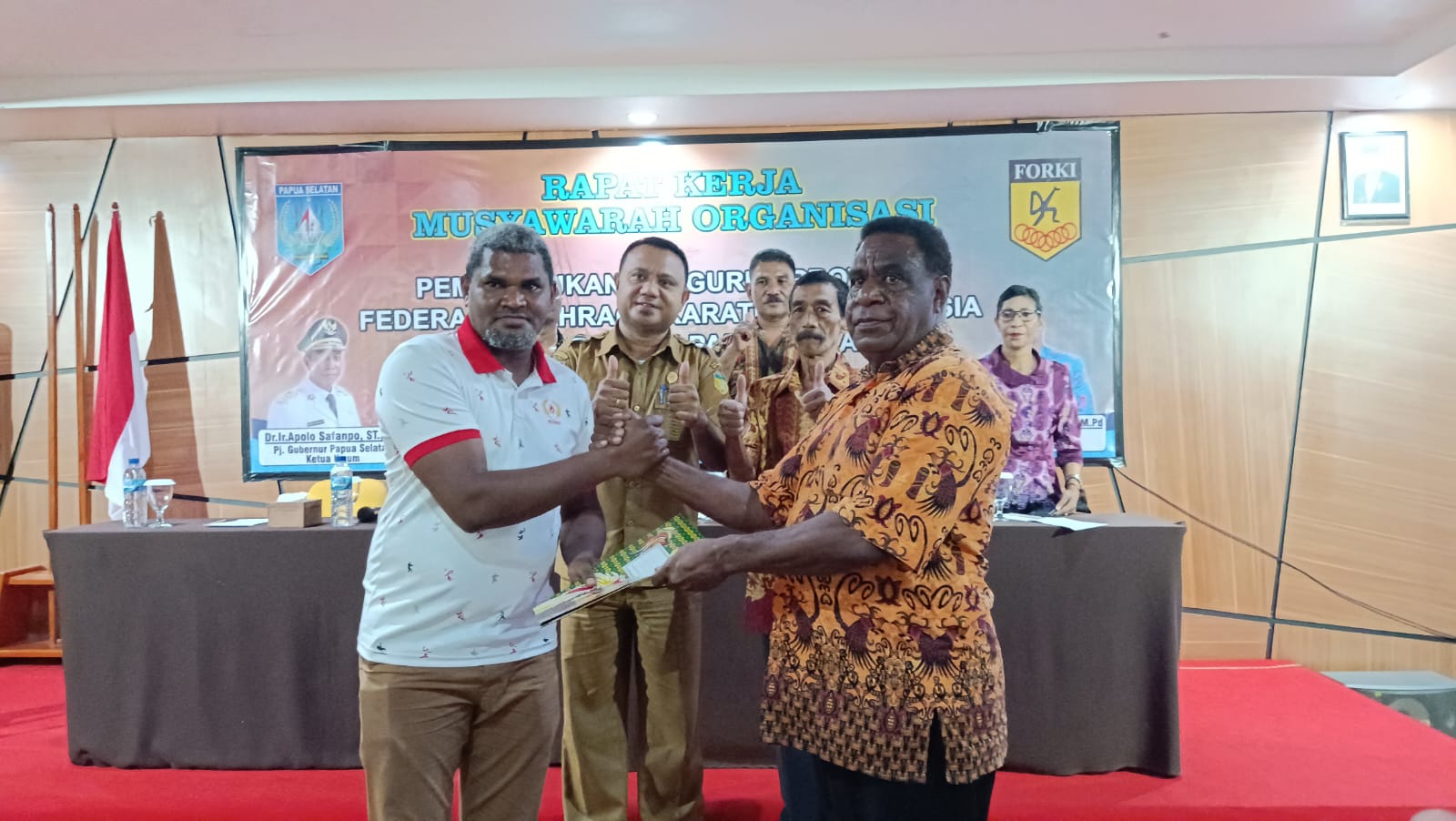 Muspro FORKI PPS Memilih Albert Muyak Sebagai Ketua