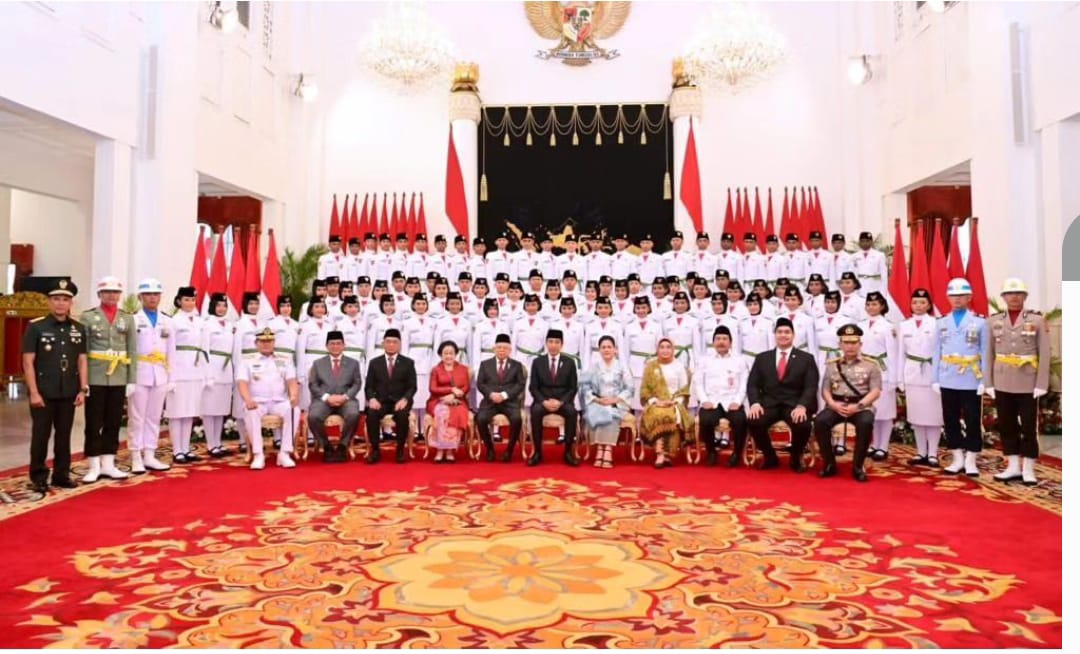 Pelajar Papua Selatan Terpilih Sebagai Pembawa Bendera HUT RI di Jakarta