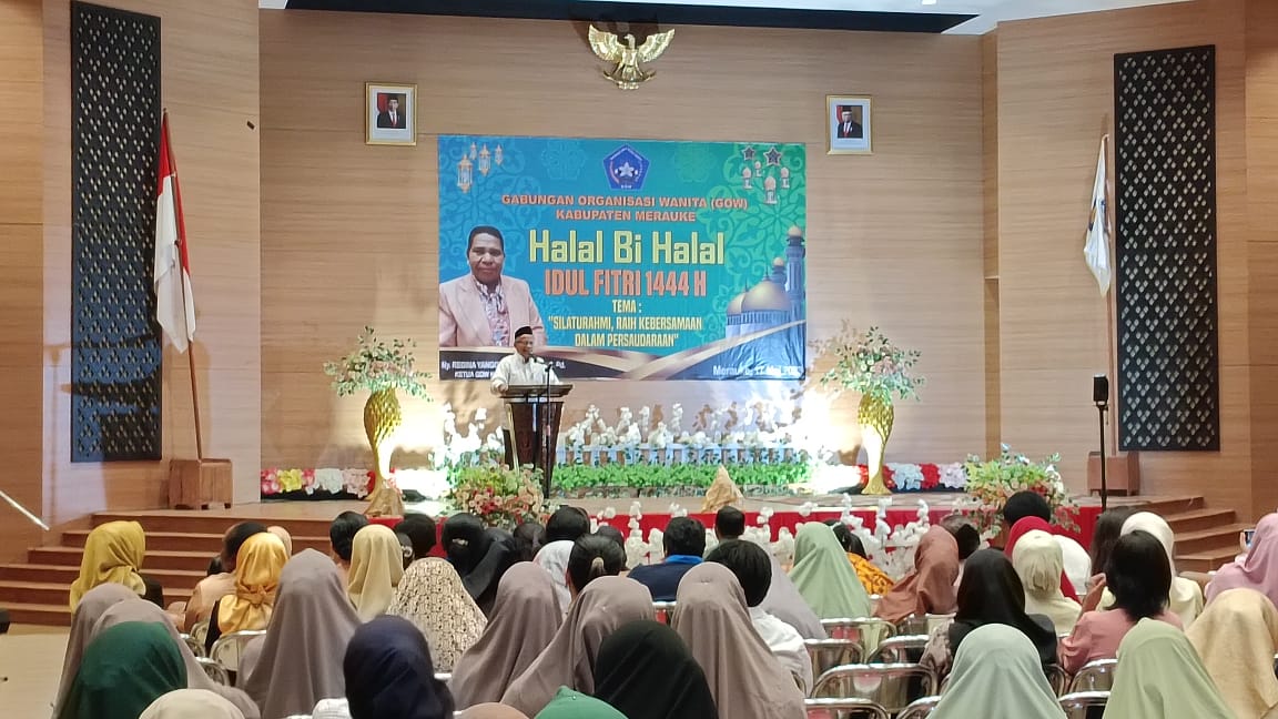 Halal bi Halal 1444 Hijriah Eratkan Persaudaraan GOW Merauke