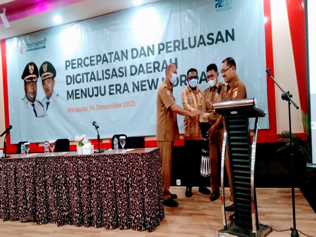Dinas Kominfo Merauke Selenggarakan Workshop P2DD Bagi SKPD Setempat