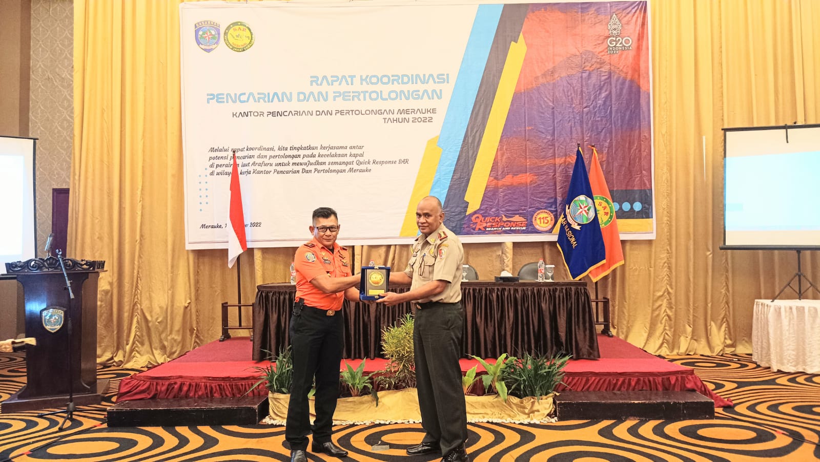 Basarnas Merauke Gelar Rakor Bersama Potensi SAR