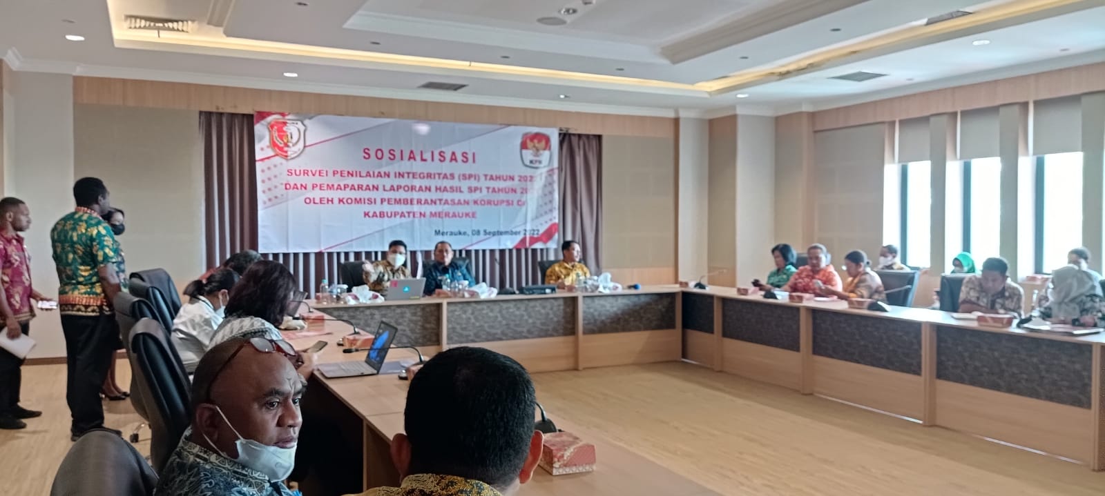 KPK Sosialisasikan SPI dan Pemaparan Hasil Survei di Merauke