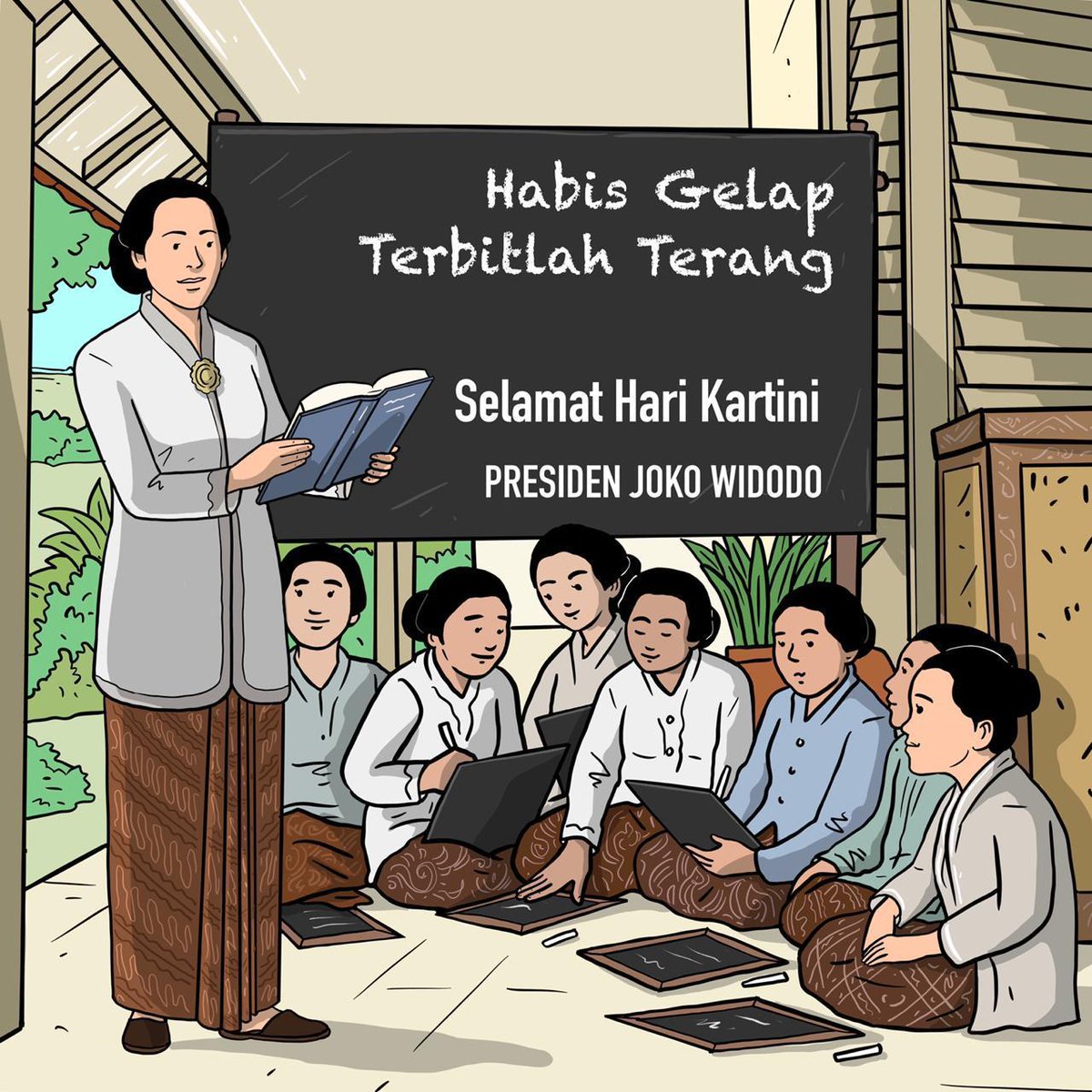 Presiden Ajak Terus Gelorakan Semangat Juang Ibu Kartini