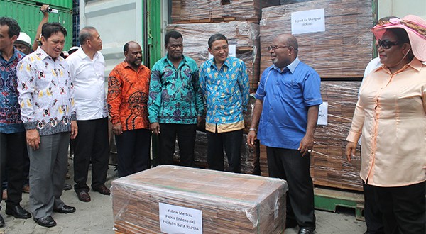 Pemprov Papua Kembali Ekspor Kayu ke Eropa dan Australia
