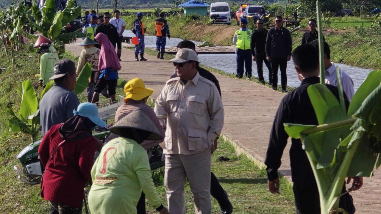 Presiden Prabowo Apresiasi Petani Milenial Merauke 