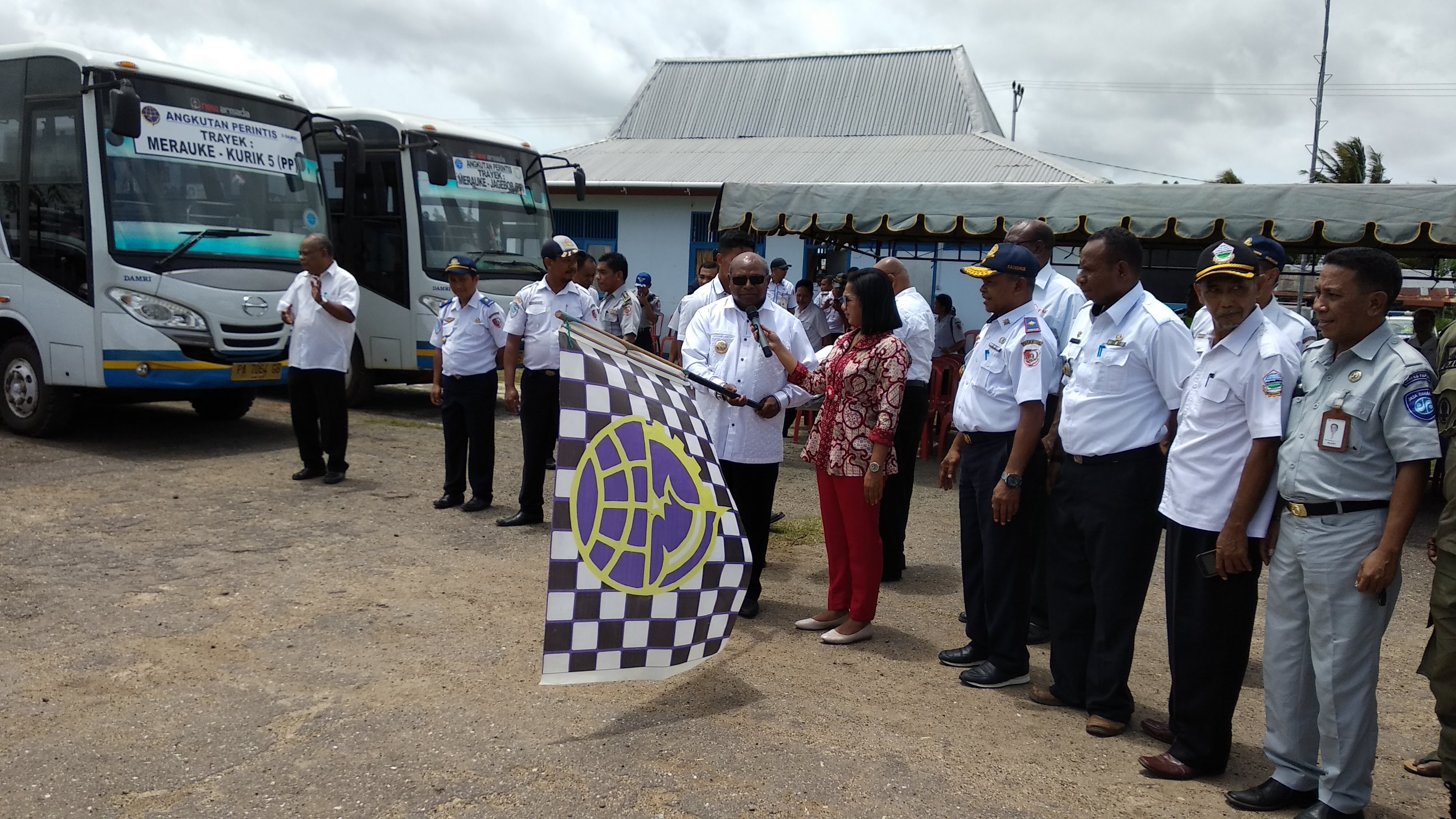 Peresmian Terminal KUPER, dinamakan SOKAHU Sesuai Nama Adat Tanah Kuper.