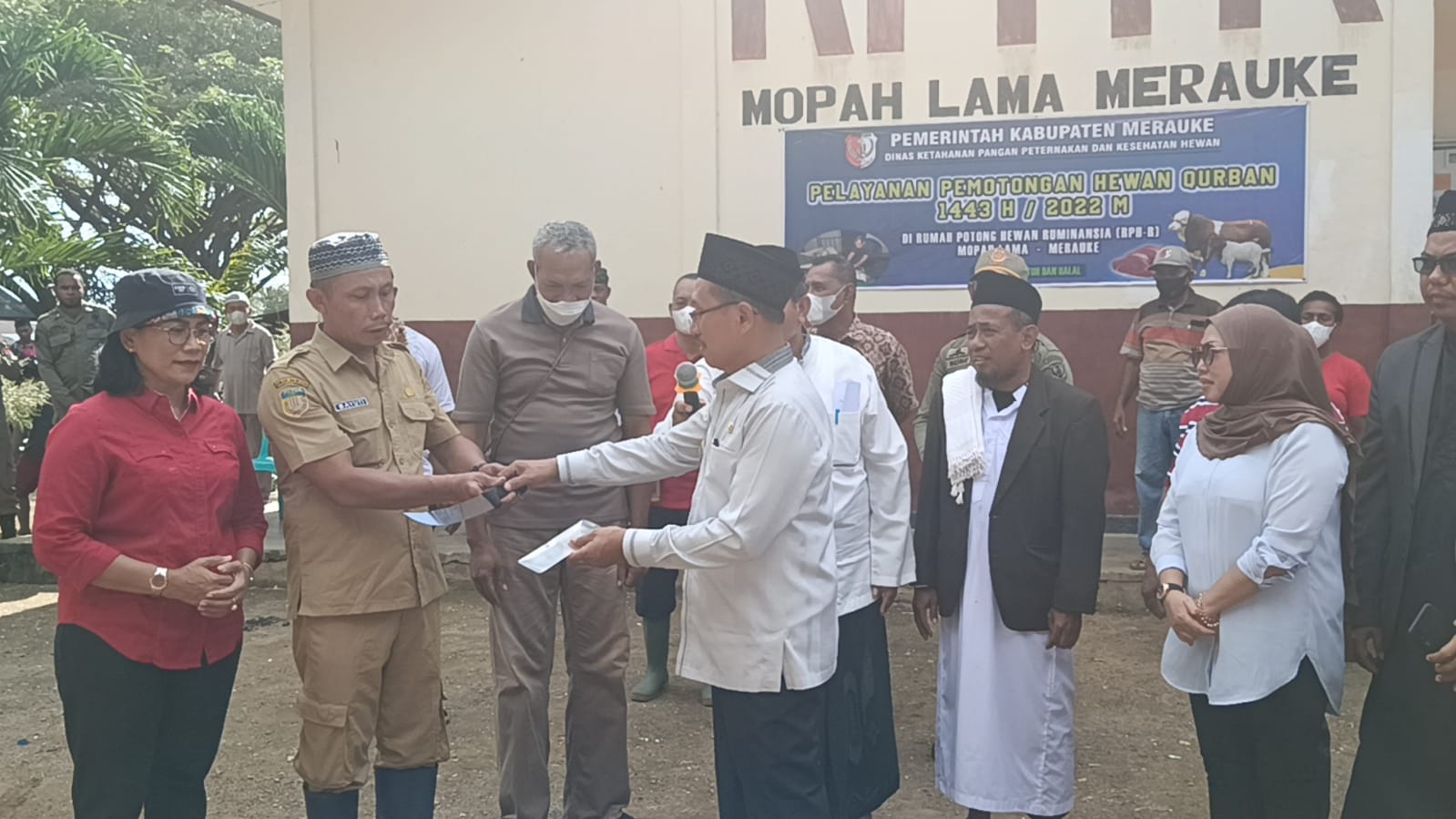 113 Hewan Kurban Dipotong di RPH Mopah Merauke