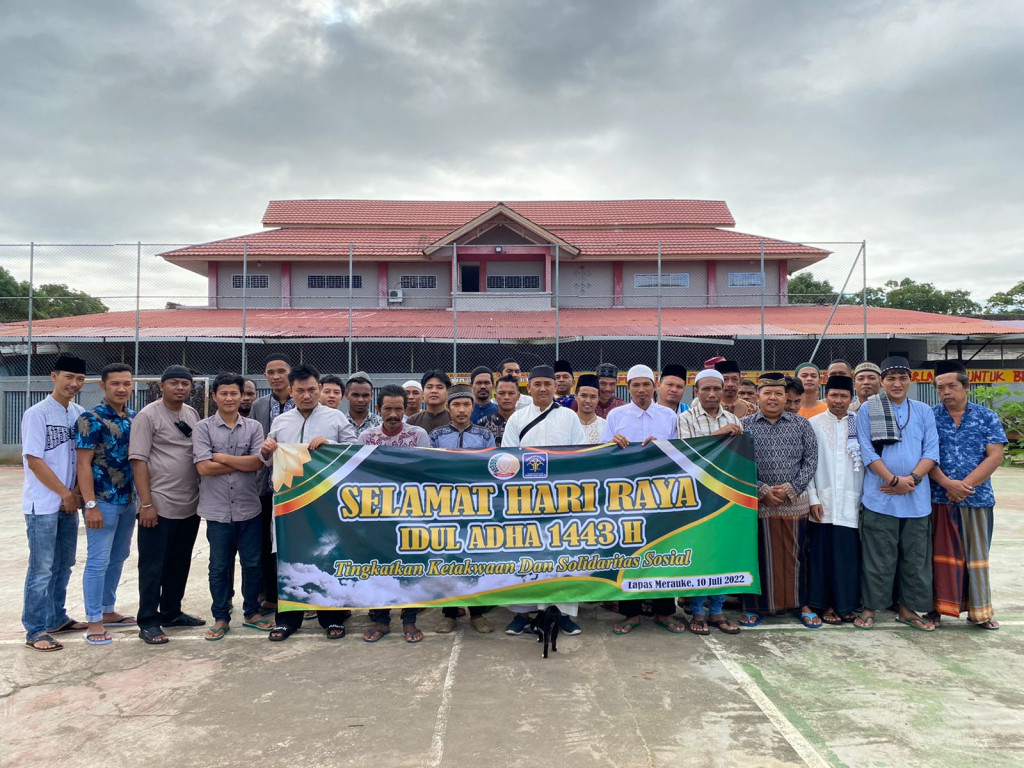 Lapas Kelas IIB Merauke Sembelih Tiga Hewan Kurban 