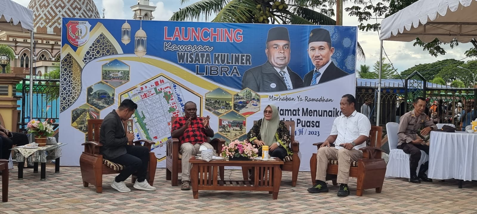 Kawasan Wisata Kuliner Libra Merauke Dilaunching