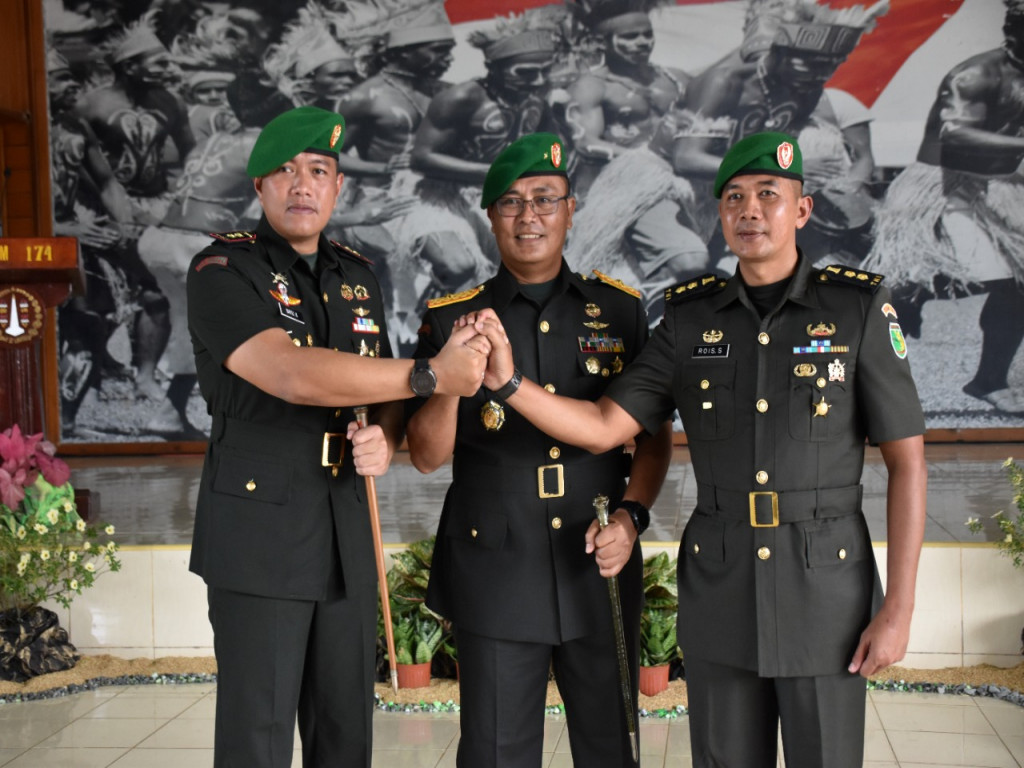 Letkol Inf Bayu Kriswandito Resmi Jabat Dandim 1707/Merauke
