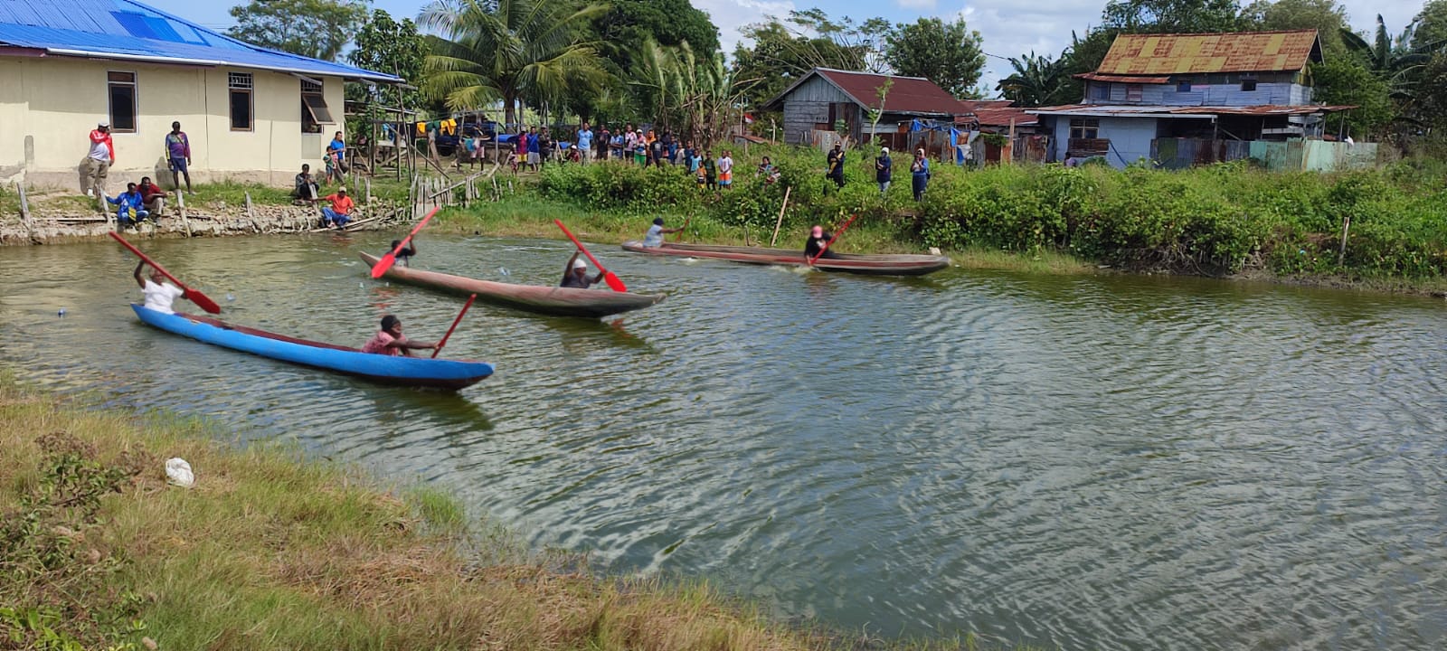 Dayung Tradisional Kembali Dilombakan Songsong HUT RI 2023