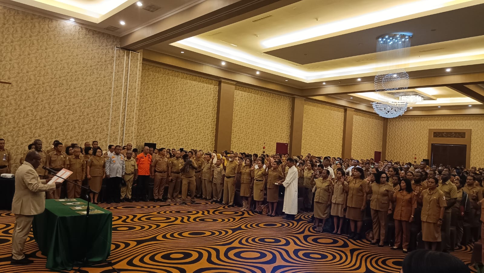 Bupati Merauke Lantik Kepala Sekolah, Puskesmas dan Pejabat Fungsional Tertentu