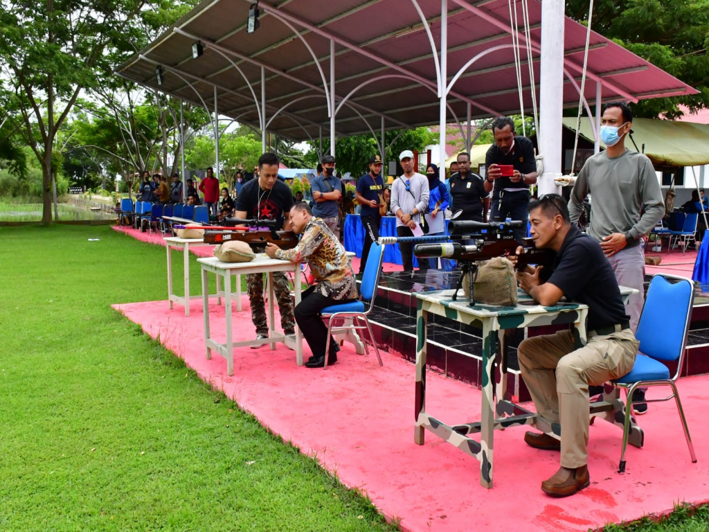 Lantamal XI Merauke Gelar Lomba Menembak Air Rifle