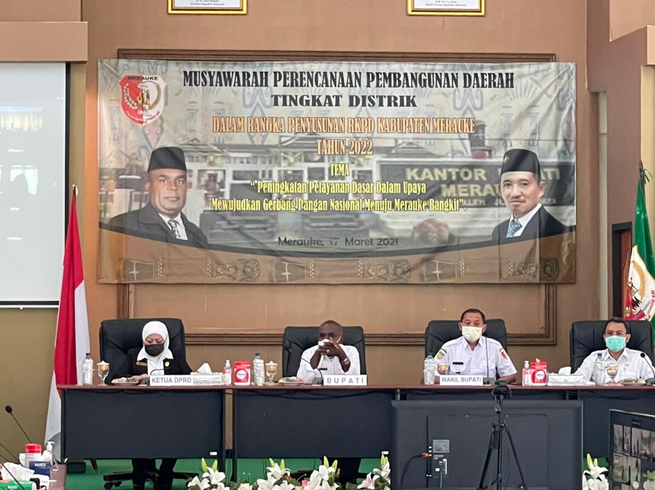 Pemda Merauke Gelar Musrenbang Tingkat Distrik Kabupaten Merauke 