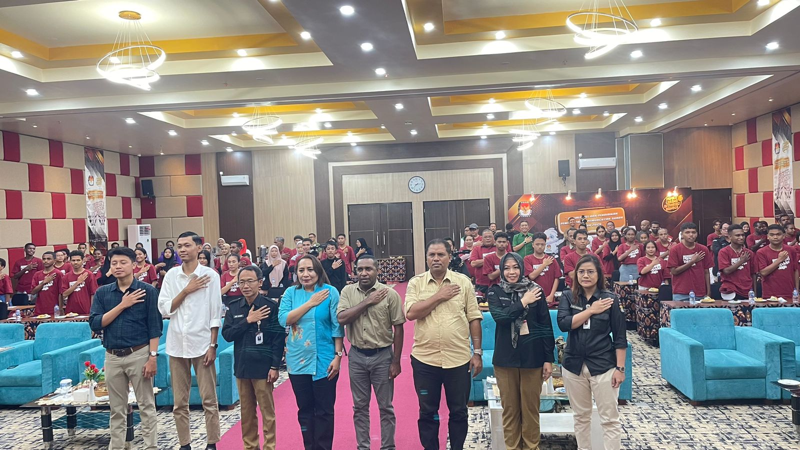 KPU RI Sosialisasi Pemilih Pasca Pemungutan Suara Tahun 2024 di Papua Selatan