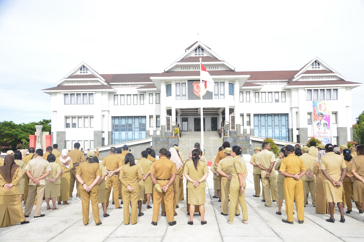 Wakil Bupati Sularso Memimpin Upacara dalam Rangka Otonomi Daerah ke XXIII