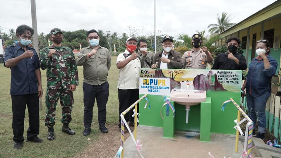 PERESMIAN DAN SERAH TERIMA PROGRAM PAMSIMAS III ANGGARAN TAHUN 2021