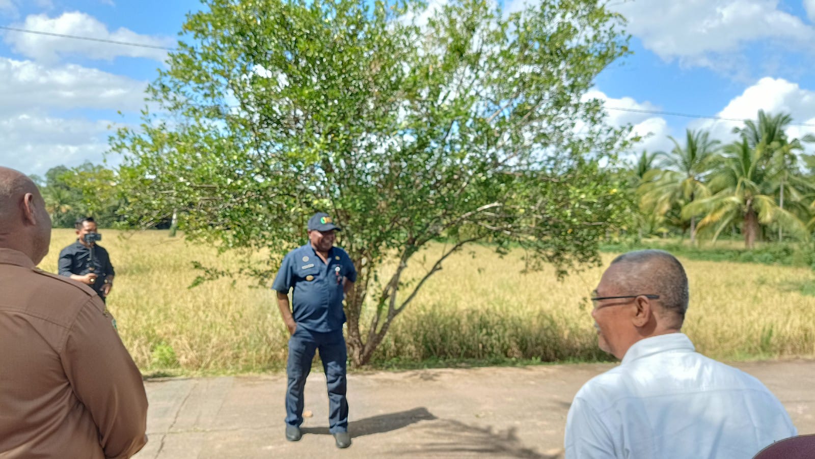 20 Hektare Padi Milik Romanus Mbaraka Dipanen
