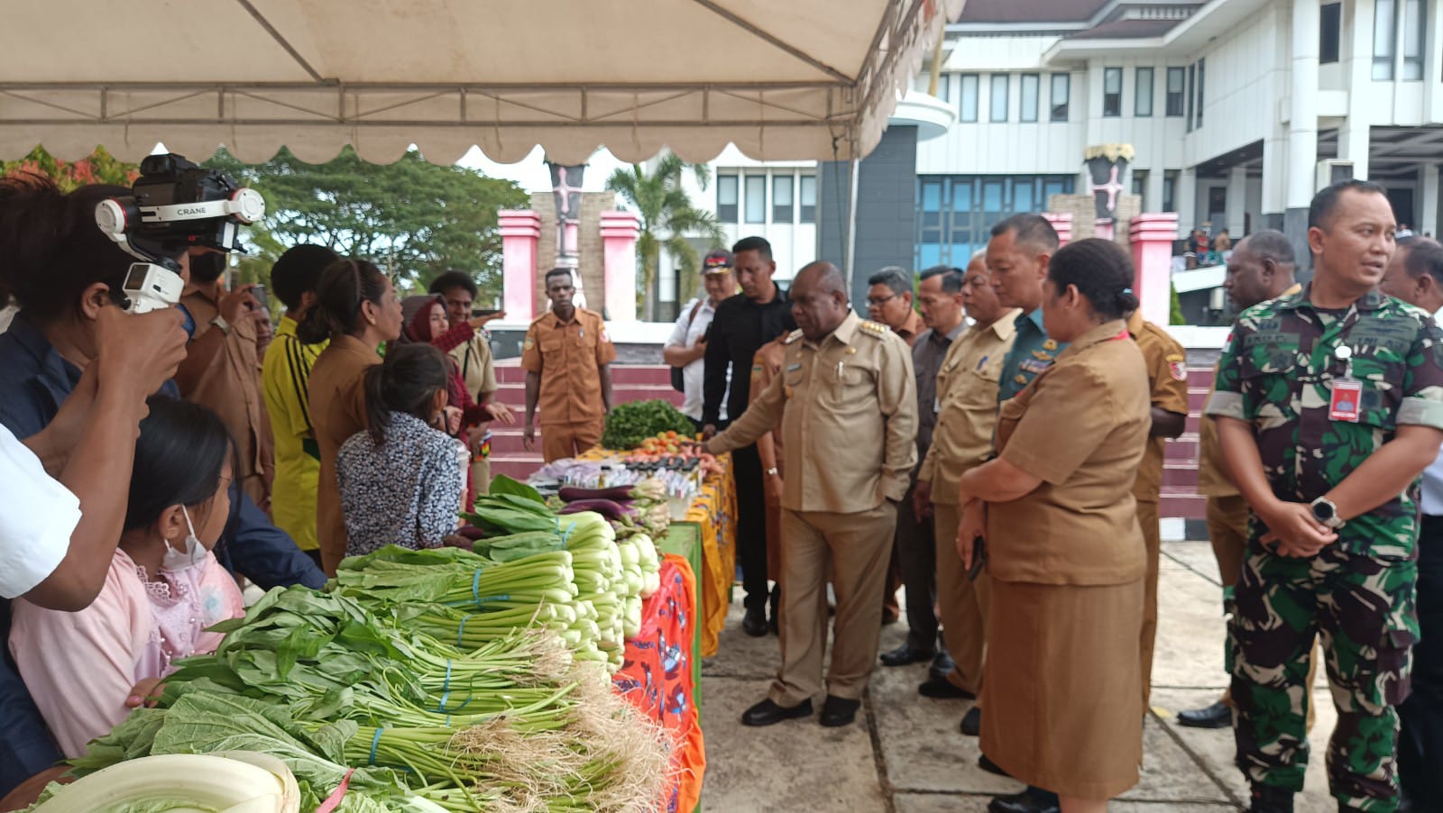 Hadiri Rangkaian GPM, Romanus Sebut Pangan Merauke Masih Aman