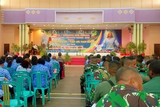 Paskah Oikumene KORPRI/ASN Kabupaten Merauke Tahun 2017