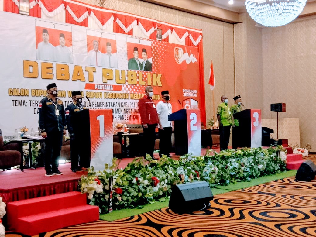 Debat Publik Pilkada Merauke Babak Pertama Telah Dilakukan