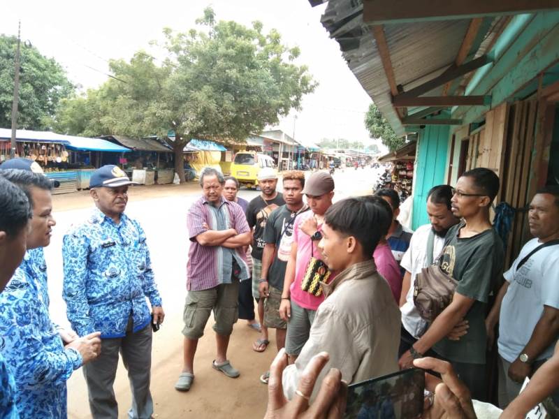 Untuk Pelebaran Jalan, Pedagang Di Jalan Pemuda Beralih Tempat