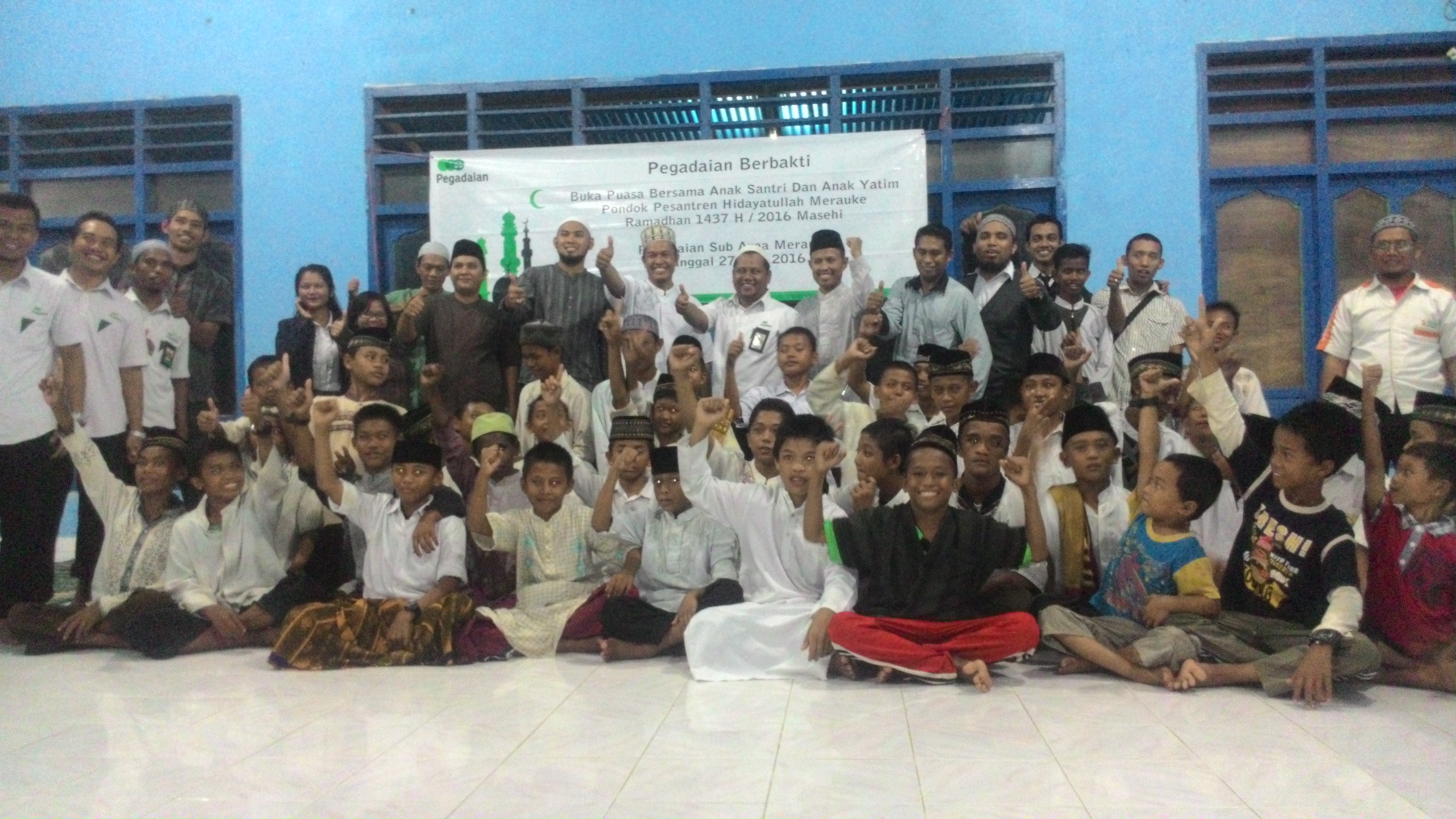 PEGADAIAN SUB AREA MERAUKE BUKBER SANTRI DAN ANAK YATIM