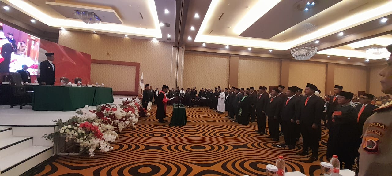 35 Anggota DPRP Papua Selatan Pertama Periode 2024-2029 Dilantik