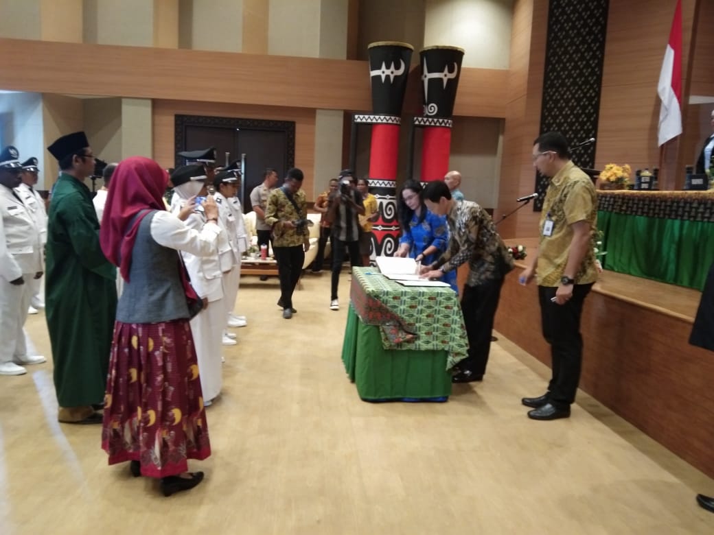 53 Kepala Kampung Dari 13 Distrik Di Kabupaten Merauke Resmi Dilantik